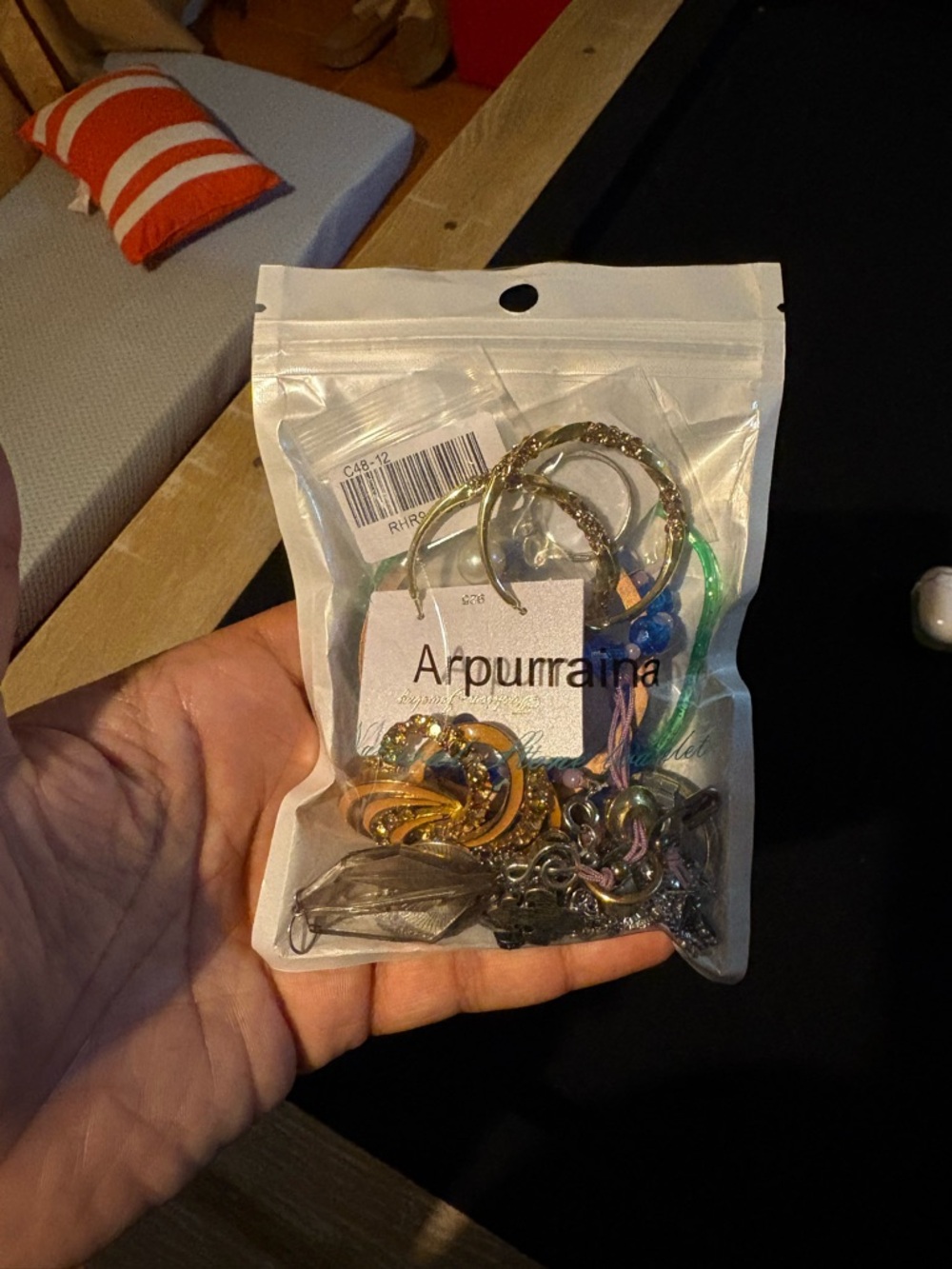 Assorted Mixed Metal and Colorful Hoop Earrings - Multi